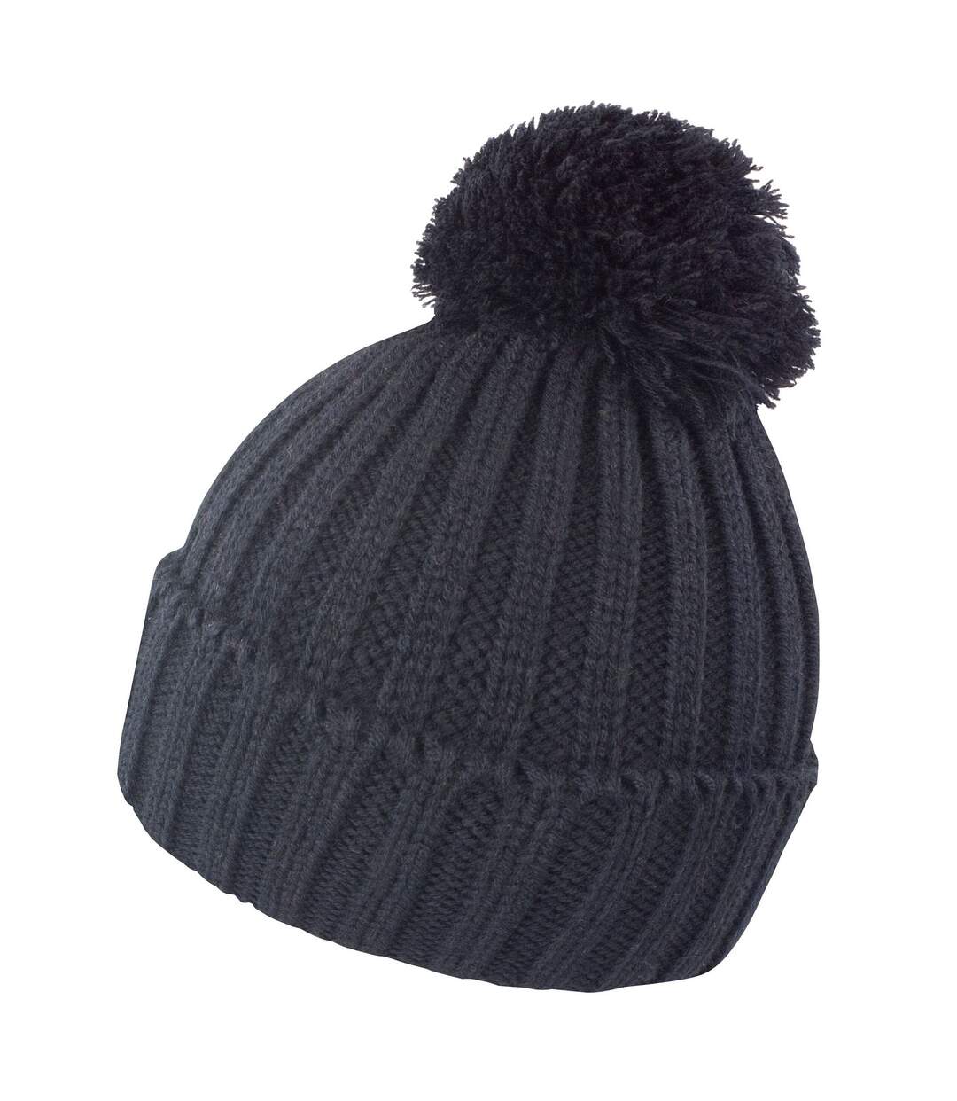 Bonnet adulte noir Result Winter Essentials-1