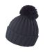 Result Winter Essentials Unisex Adult Knitted HDI Quest Beanie (Black) - UTBC5356