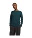 Mens Textured Regular Raglan Jumper Deep Teal Jack And Jones-4