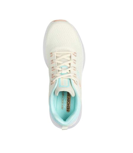 Baskets Vapor Foam Femme Blanc Cassé Skechers
