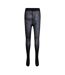 Womens/ladies Logo Leopard Print Tights Black Hugo-2