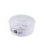 Gamelle pour Chien & Chat Antidérapant 13cm Blanc-1