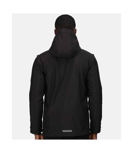 Regatta Mens Erasmus 4 In 1 Soft Shell Jacket (Black) - UTPC4683