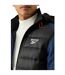 Mens Mixed Media Jacket Batik Blue Reebok-4