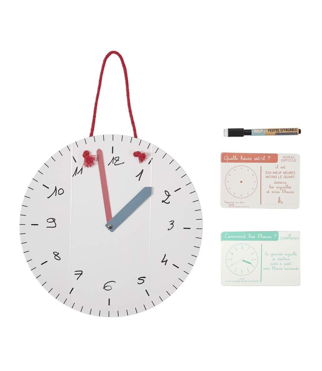Jeu Éducatif Je Comprends l'Heure 11cm Multicolore-3