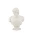 Buste Homme en Résine Centurion 25cm Blanc-2