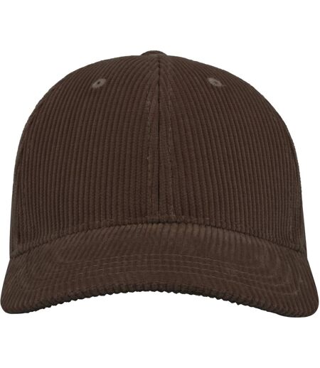 Atlantis Unisex Adult Cordy S Corduroy Recycled Baseball Cap (Brown) - UTAB562