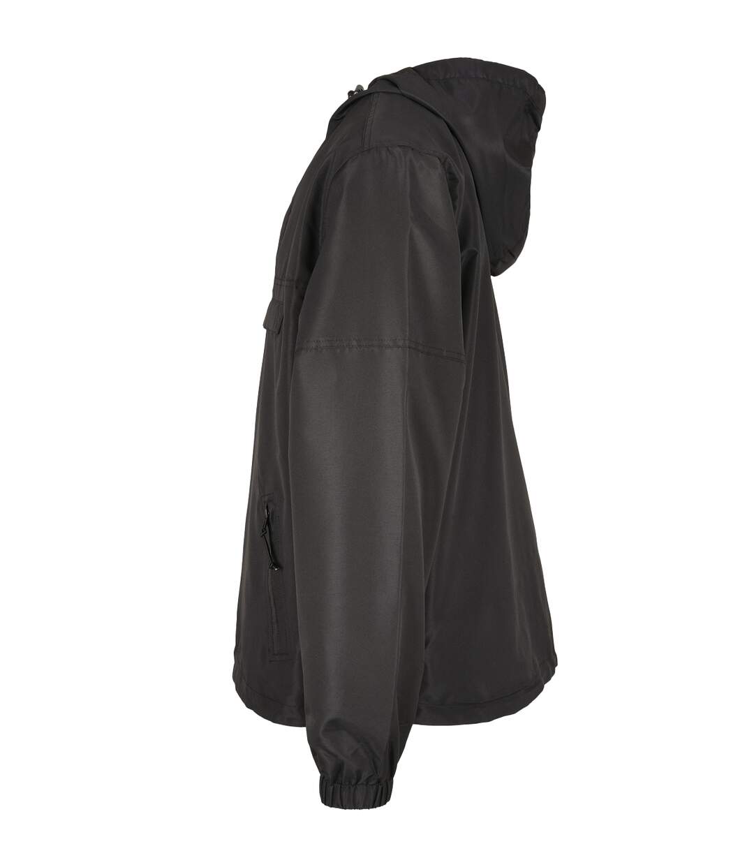 Coupe-vent Homme Noir Build Your Brand-3