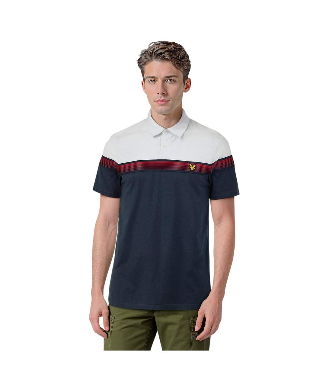 Ensemble De Survêtement Motif/style À Rayures Homme Blanc Lyle & Scott-2