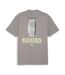 T-shirt gris/vert homme puma x pleasures - l-2