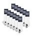 12 Pack Mens Bamboo Ankle Socks | Reinforced Heel & Toe Soft Breathable Socks-2