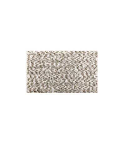 Tapis de Bain Friza 45x75cm Blanc & Marron