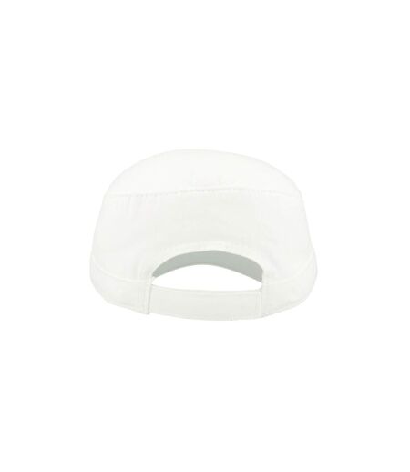 Casquette militaire tank mixte blanc Atlantis