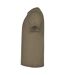 Mens dogo premium t-shirt walnut Roly-3