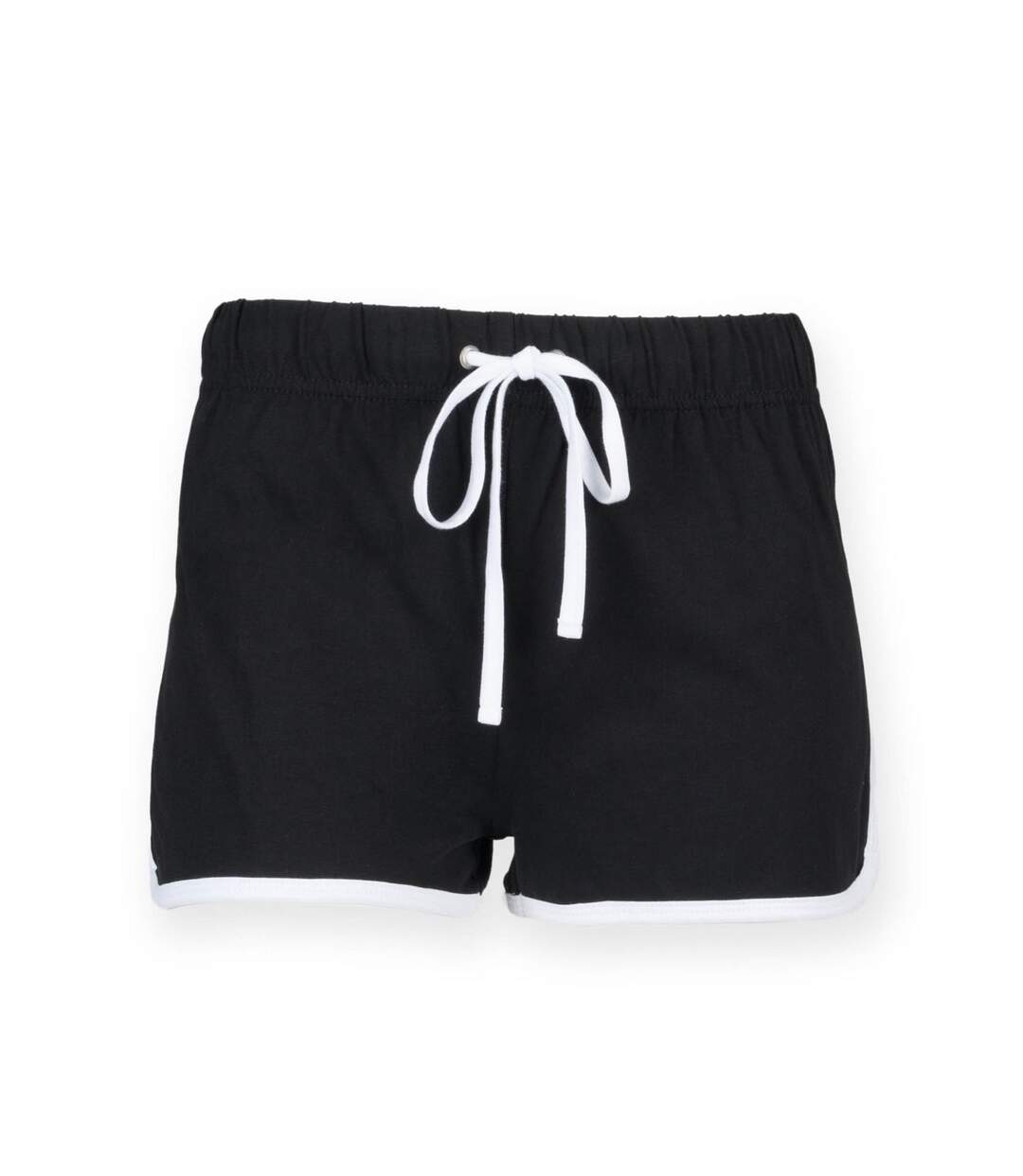 short rétro femme - SK069 - noir-white