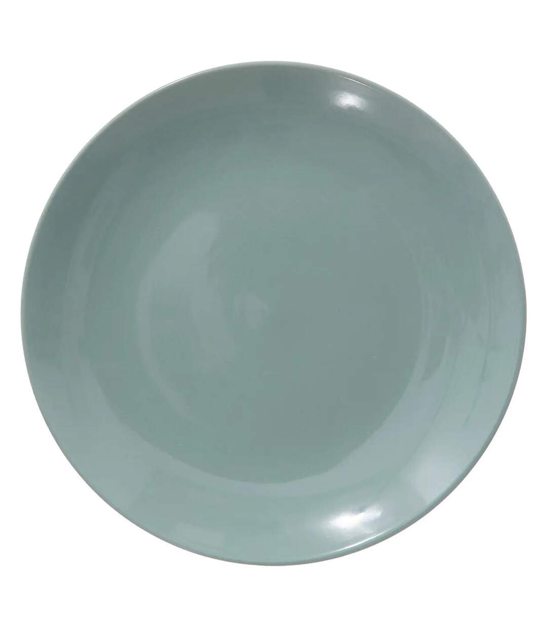 Lot de 6 Assiettes Plates Colorama 26cm Vert Menthe-1
