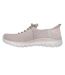 Womens/ladies First Blush Slip-in Trainers Taupe Skechers-2
