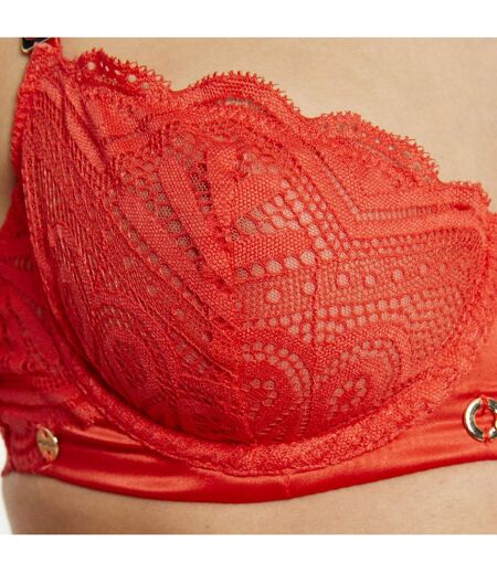 Soutien-gorge à armatures rouge Laura