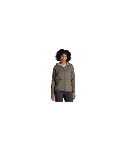 Womens/ladies Rosa Nosilife Reversible Jacket Wild Olive Vert Craghoppers