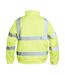 Adults Hi-viz Bomber Jacket Yellow Blackrock-2