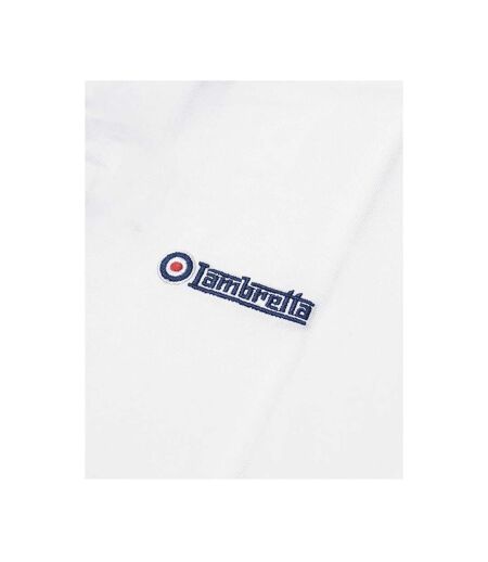 T-shirt Ss25 Homme Blanc Bleu Marine Rouge Lambretta