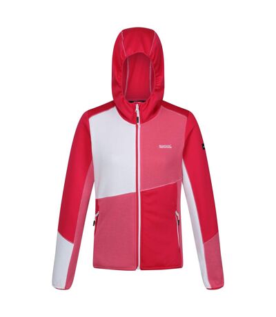 Veste polaire walbury femme rose fluo / flamant rose / blanc Regatta