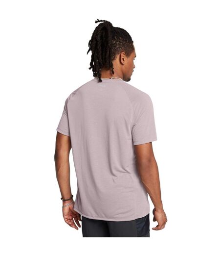 T-shirt Motif/style Logo Launch Homme Gris Pâle Under Armour