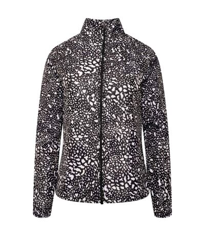 Dare 2B Womens/Ladies Resilient II Dotted Windshell Jacket (Black/White) - UTRG6926