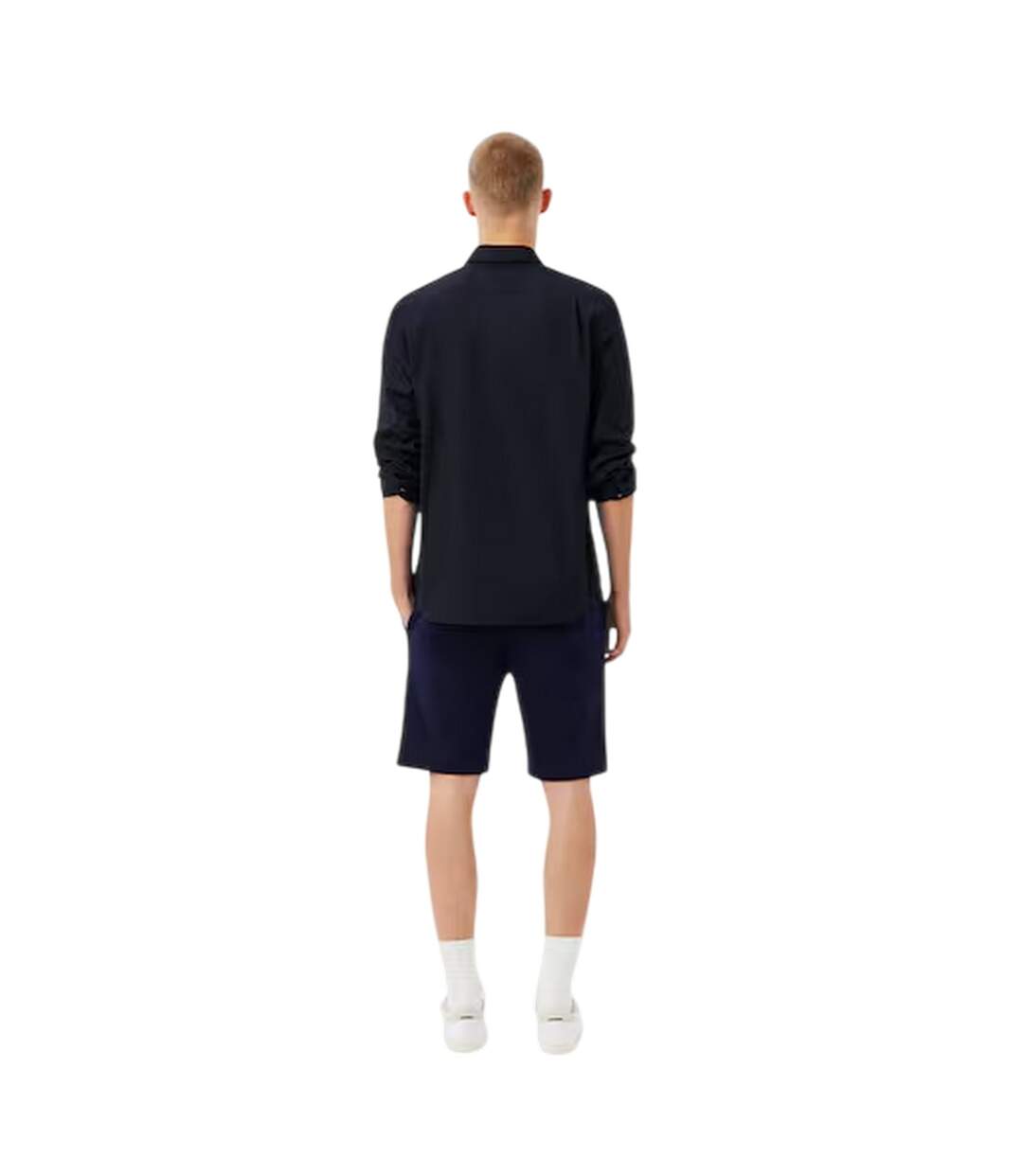 Short Homme Bleu Marine Lacoste-2