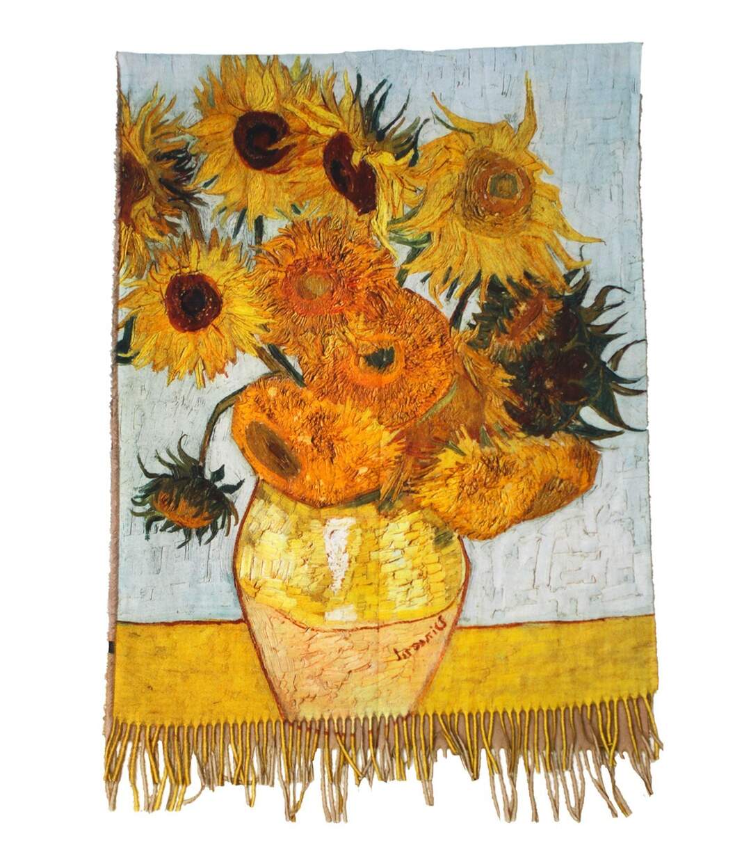 Echarpe Tournesol Van Gogh-2