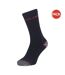 Chaussettes homme noir / rouge Lee Cooper-1