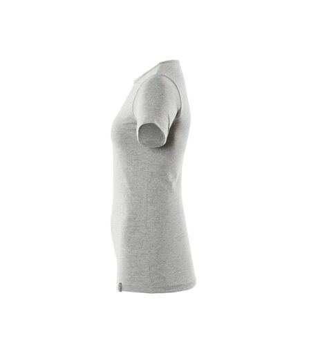 Womens/ladies Crossover T-shirt Grey Mascot