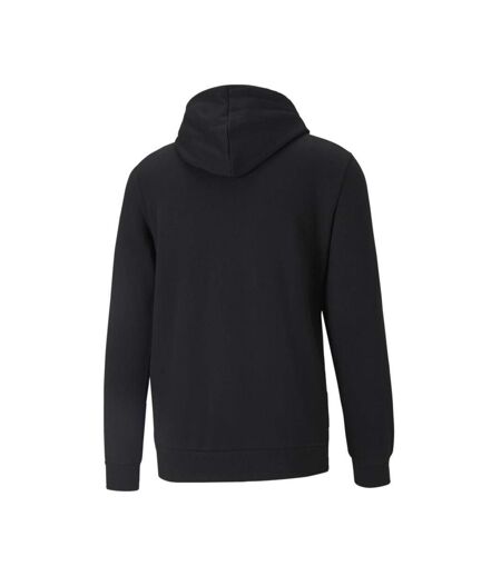Sweat à capuche noir/blanc homme puma big logo