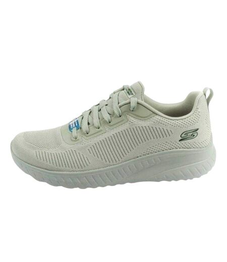 Baskets Motif/style Face À Face Bobs Squad Chaos Femme Vert Skechers