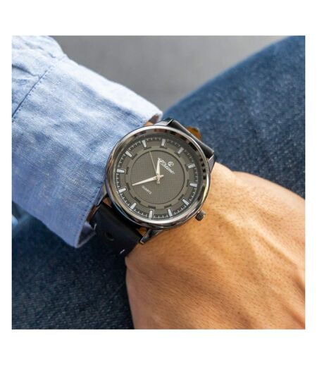 Ravissante Montre Homme Noir CHTIME