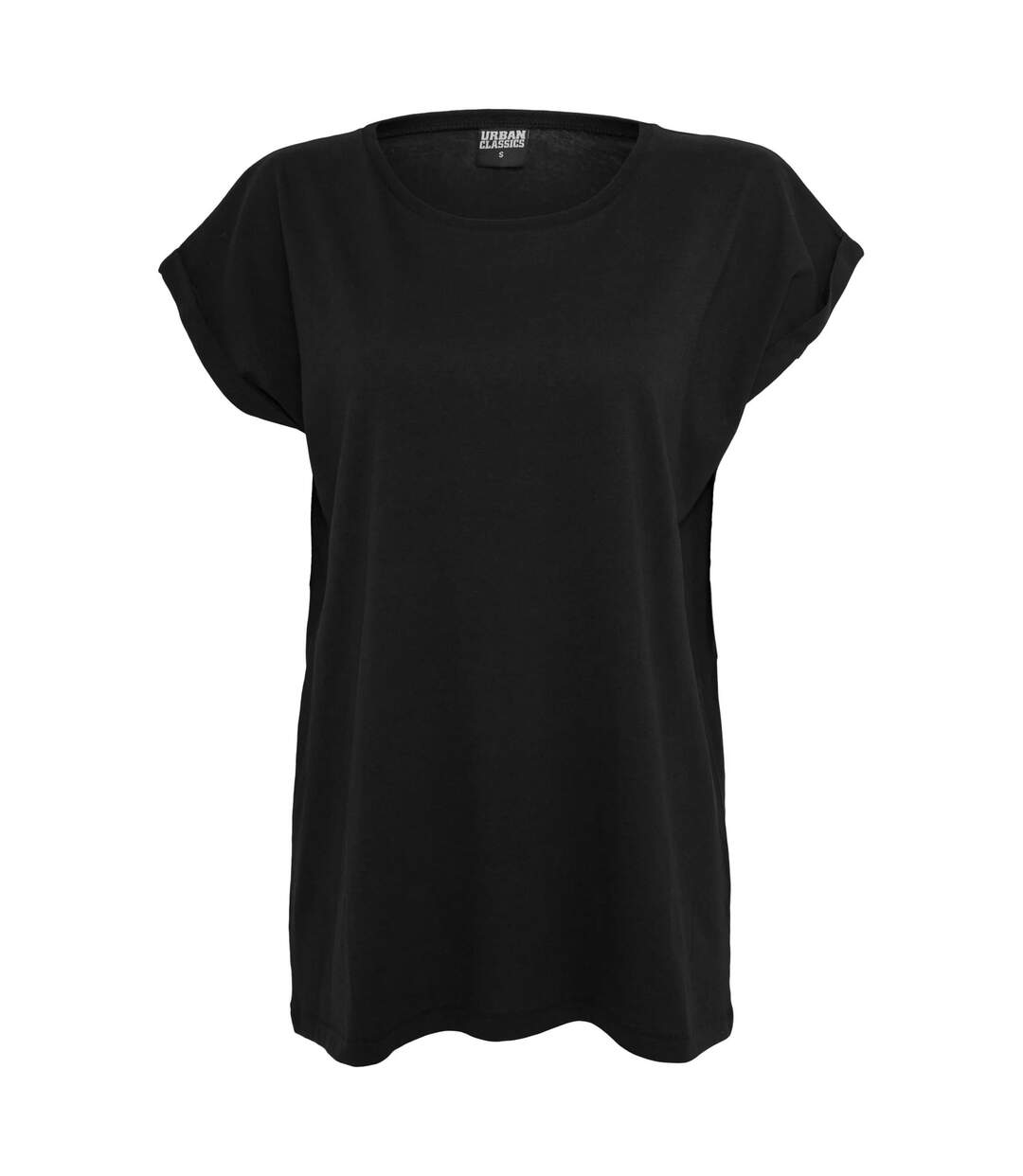 T-shirts Femme Noir Urban Classics-3