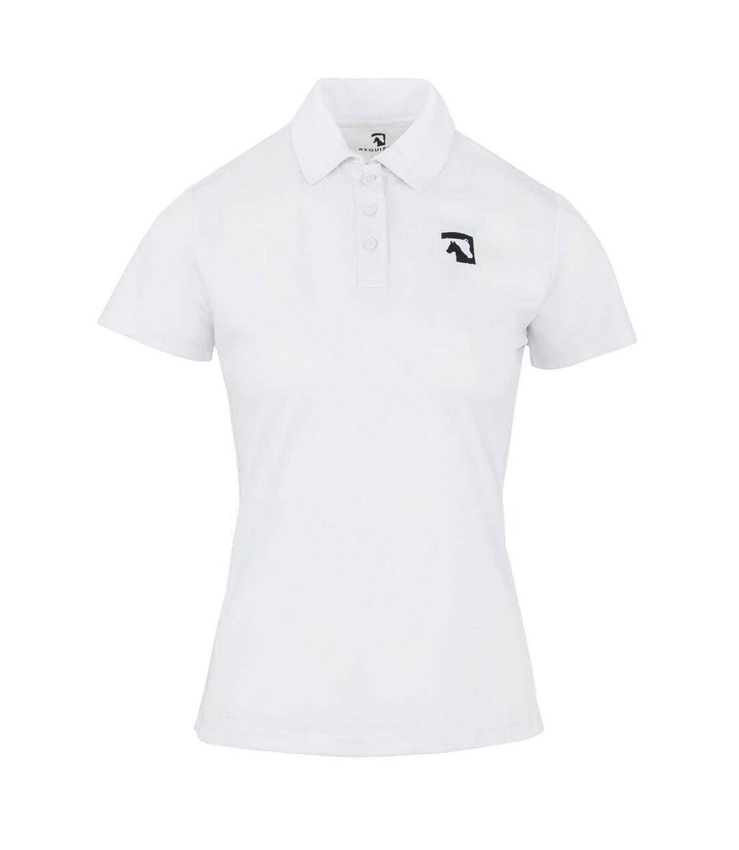 Polo Manches Courtes Femme Blanc Requisite-1