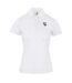 Polo Manches Courtes Femme Blanc Requisite-1