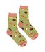 Miss Sparrow - Chaussettes Fantaisie Femme Bambou Motif Sushi Douces Cadeau-4