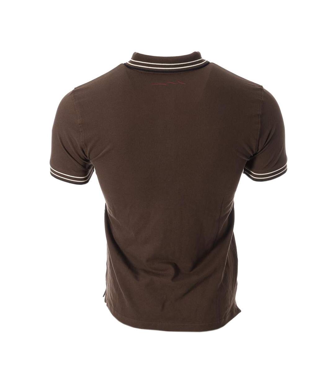 Polo kaki/beige homme teddy smith pasian - s-2