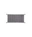 Matelas de Sol 4 Pompons Otto 60x120cm Gris-1