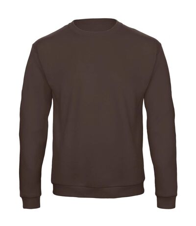 Mens id.202 50/50 sweatshirt brown B&C