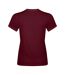 Womens/ladies Club Dry T-shirt Maroon Canterbury-2