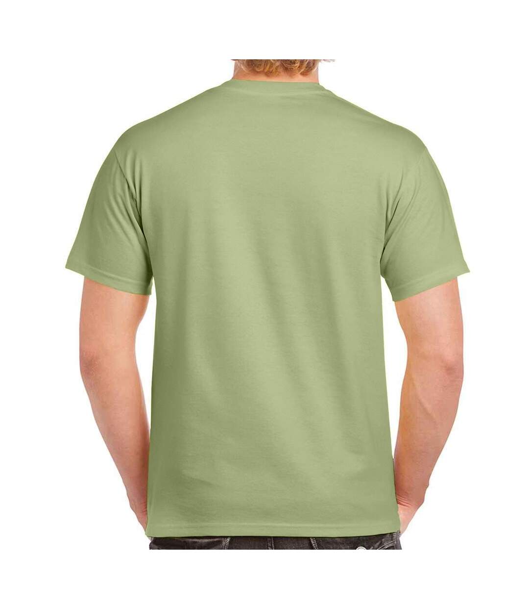 T-shirt Adulte Vert Pistache Gildan-2