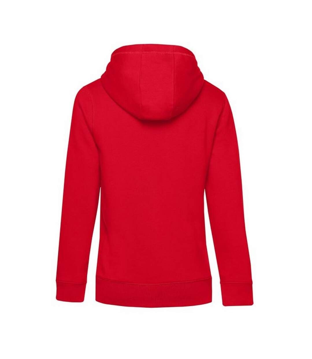 Womens/ladies queen hoodie red B&C