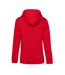 Womens/ladies queen hoodie rouge B&C