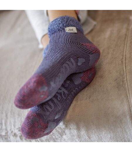 2 Pack Ladies Bed Socks Soft Cosy Warm Fluffy Winter Lounge Socks