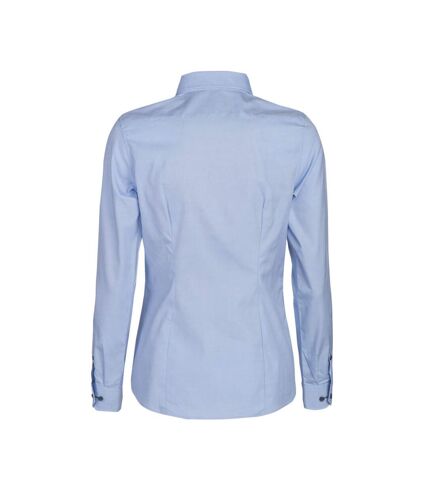 Harvest Womens/Ladies Baltimore Formal Shirt (Light Blue) - UTUB726
