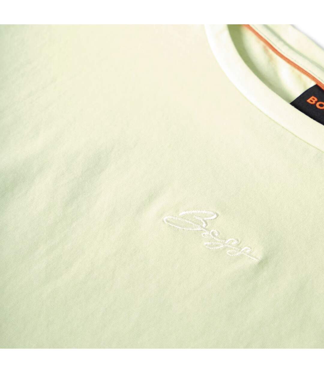 T-shirt Motif/style Logo Brodé Femme Vert Boss-4