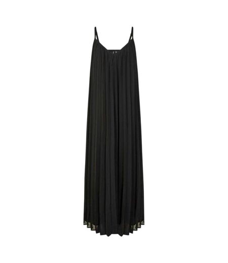 Robe Longue Bretelles Fines Katy Femme Noir Vero Moda